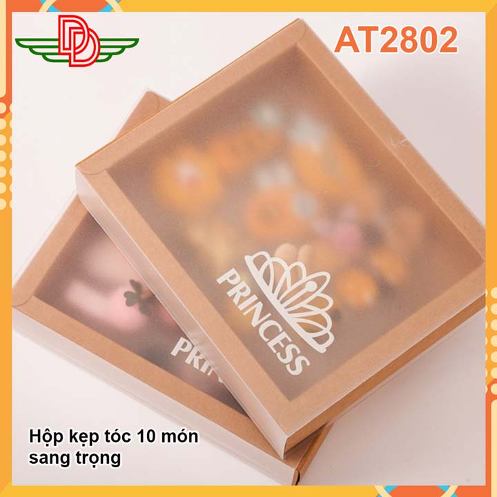 Hộp kẹp tóc 12 món at2902