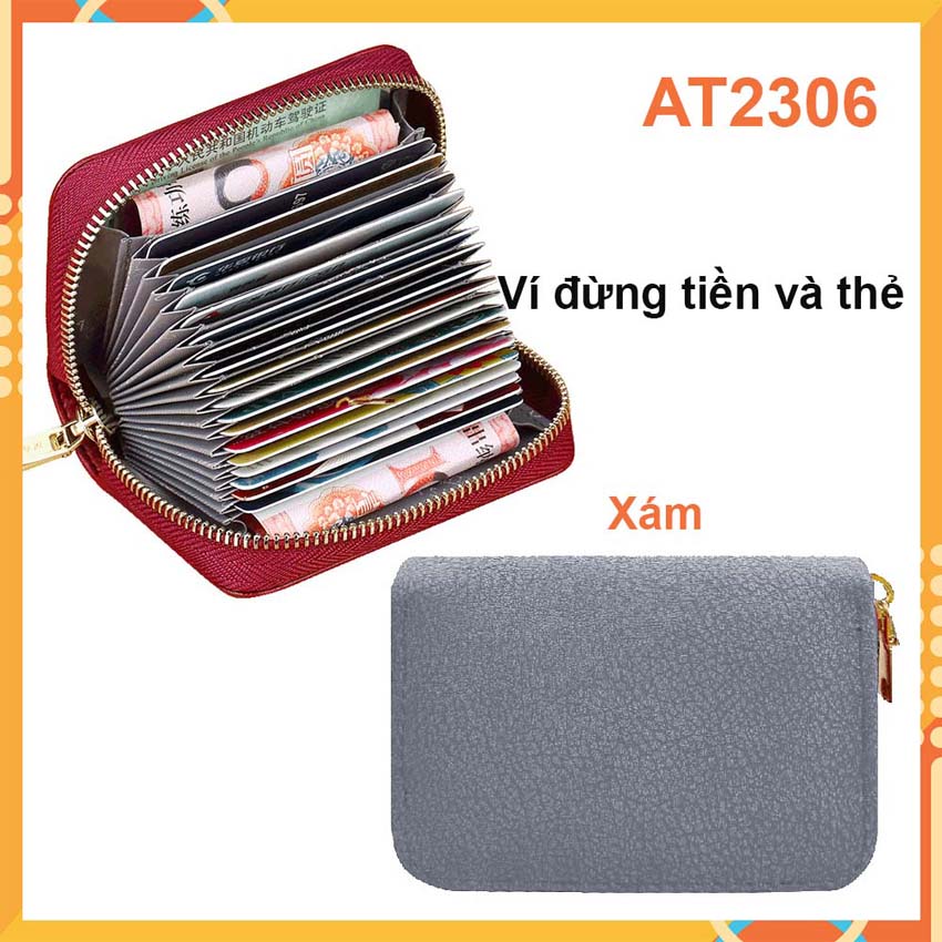 VÍ ĐỰNG TIỀN XU THẺ ATM THỜI TRANG