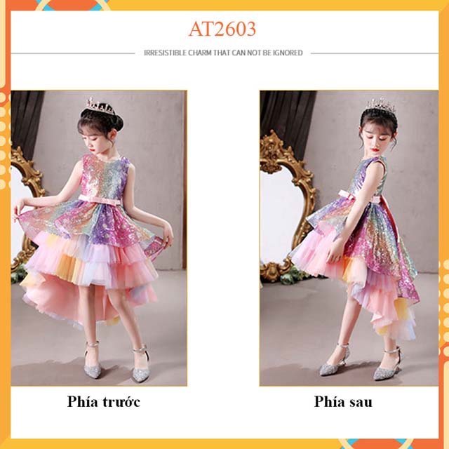 Đầm bé gái đuôi cá at2603