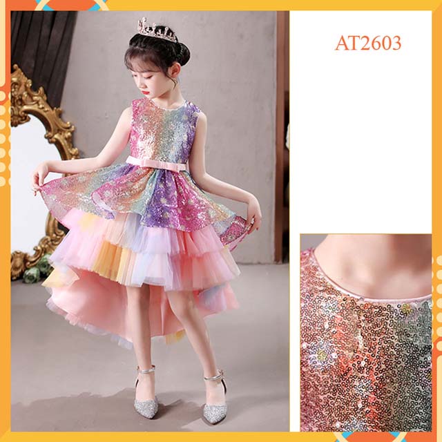 Đầm bé gái đuôi cá at2603