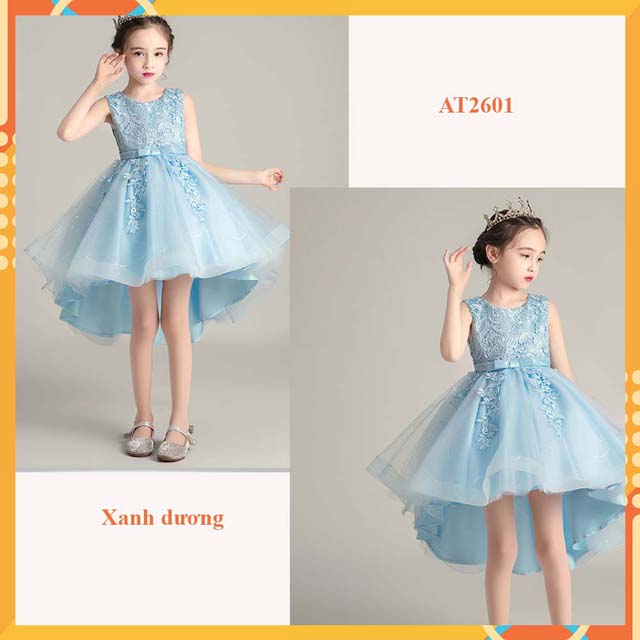 Đầm công chúa bé gái đuôi cá at2601
