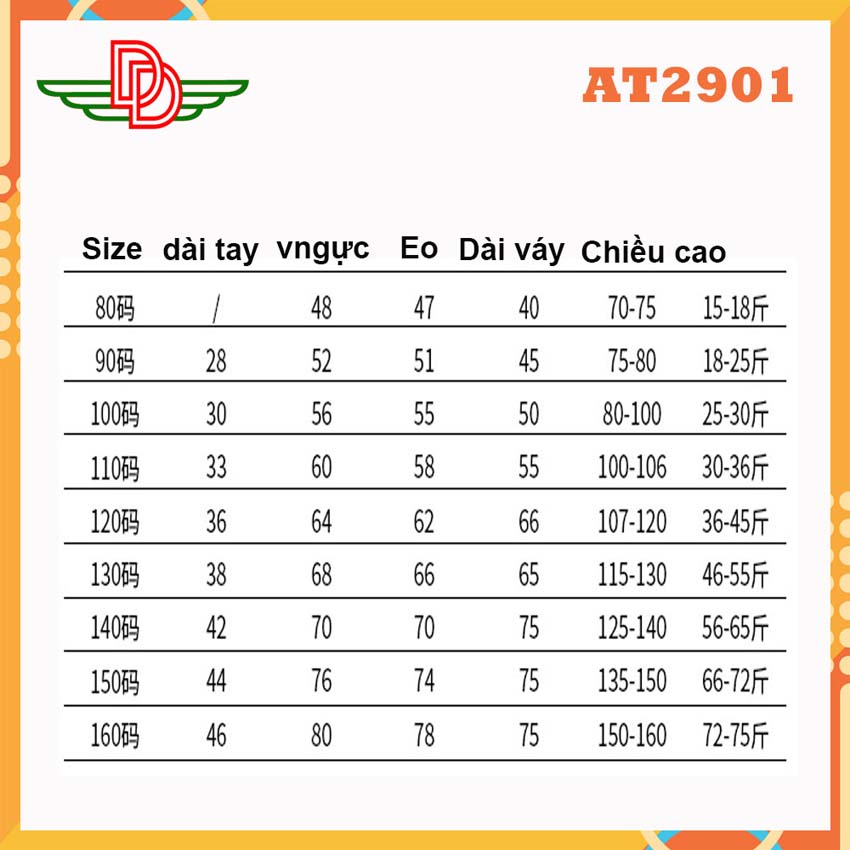 Đầm công chúa bé gái-đính kiêm sa-at2901